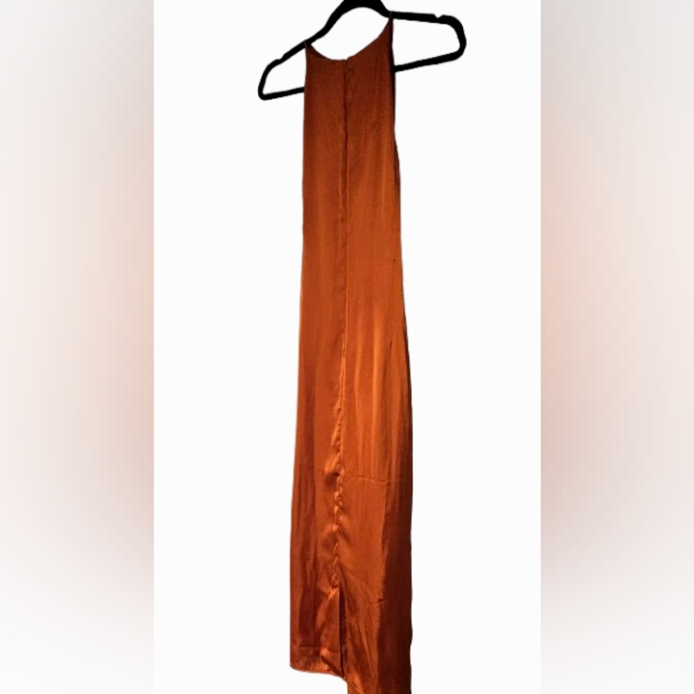 Andrea Iyamah Reni Dress – Rust Orange (XL / Size 12, NWOT) - Picture 3 of 8